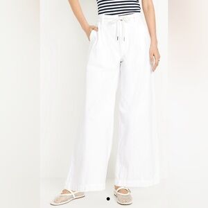 NEW…Old Navy High-Waisted Wide-Leg Draped Pants